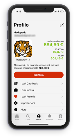 App Bestshopping Cashback Risparmi