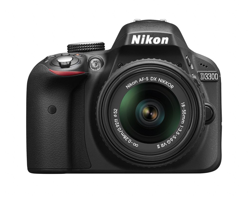 Nikon D3300_BK_18_55_VR2_front