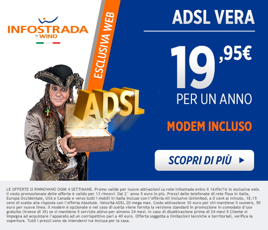  adsl vera infostrada