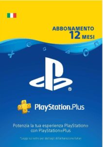 Abbonamento PlayStation Plus 12 mesi